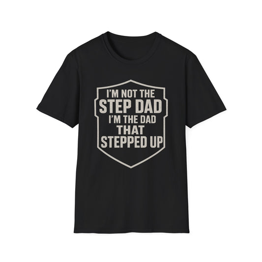 Dad That Stepped Up Shield Tee