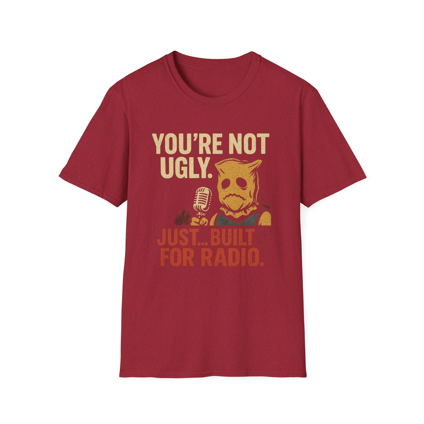 Funny Radio Humor Unisex T-Shirt, Casual Gift for Friends, Birthday Present, Comfy Everyday Wear, Ideal for Radio Lovers