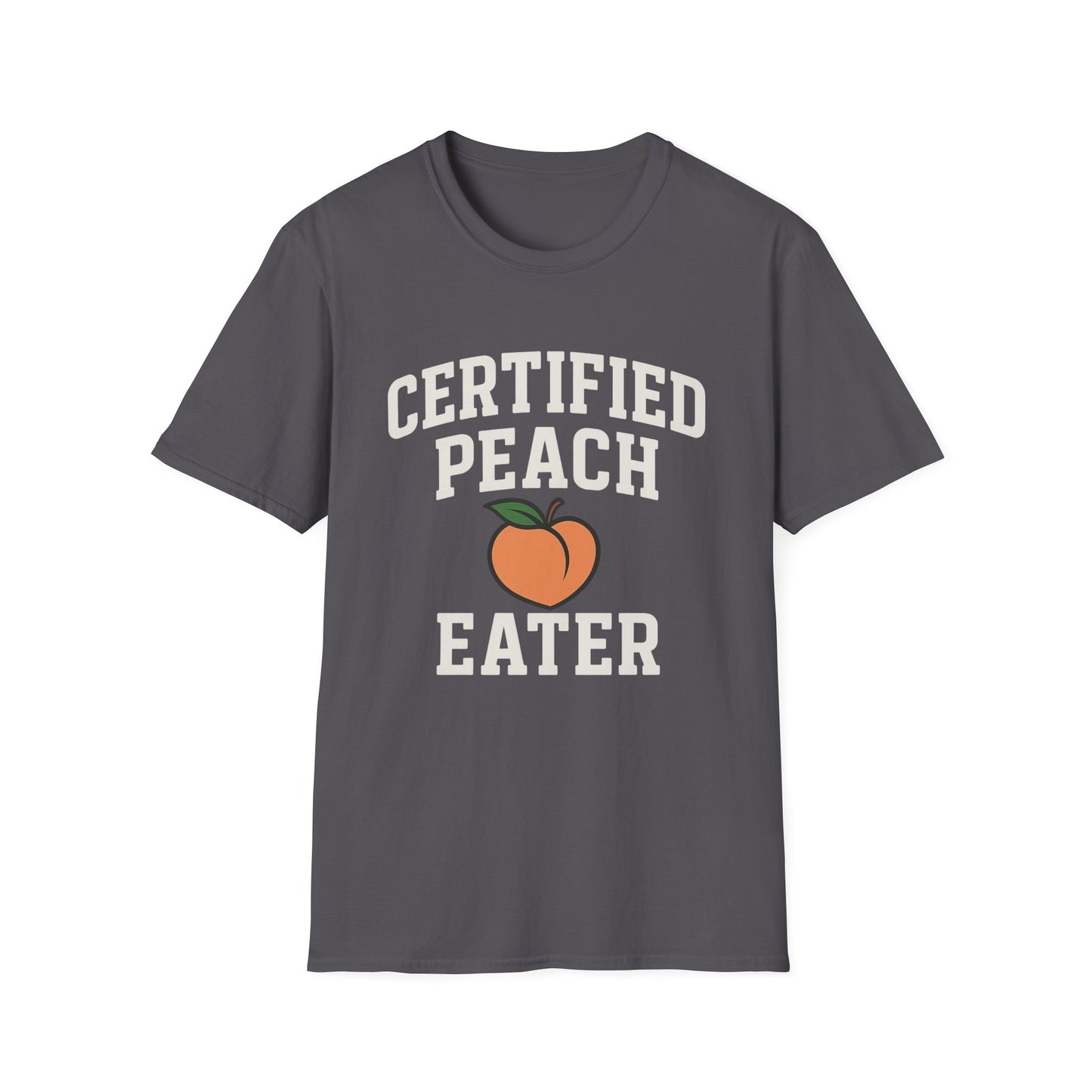 Certified Peach Eater T-Shirt — Fun Summer Vibes