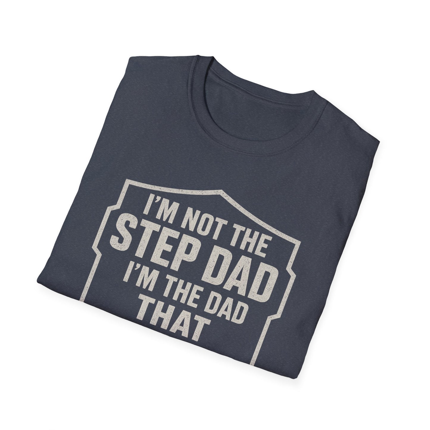 Dad That Stepped Up Shield Tee