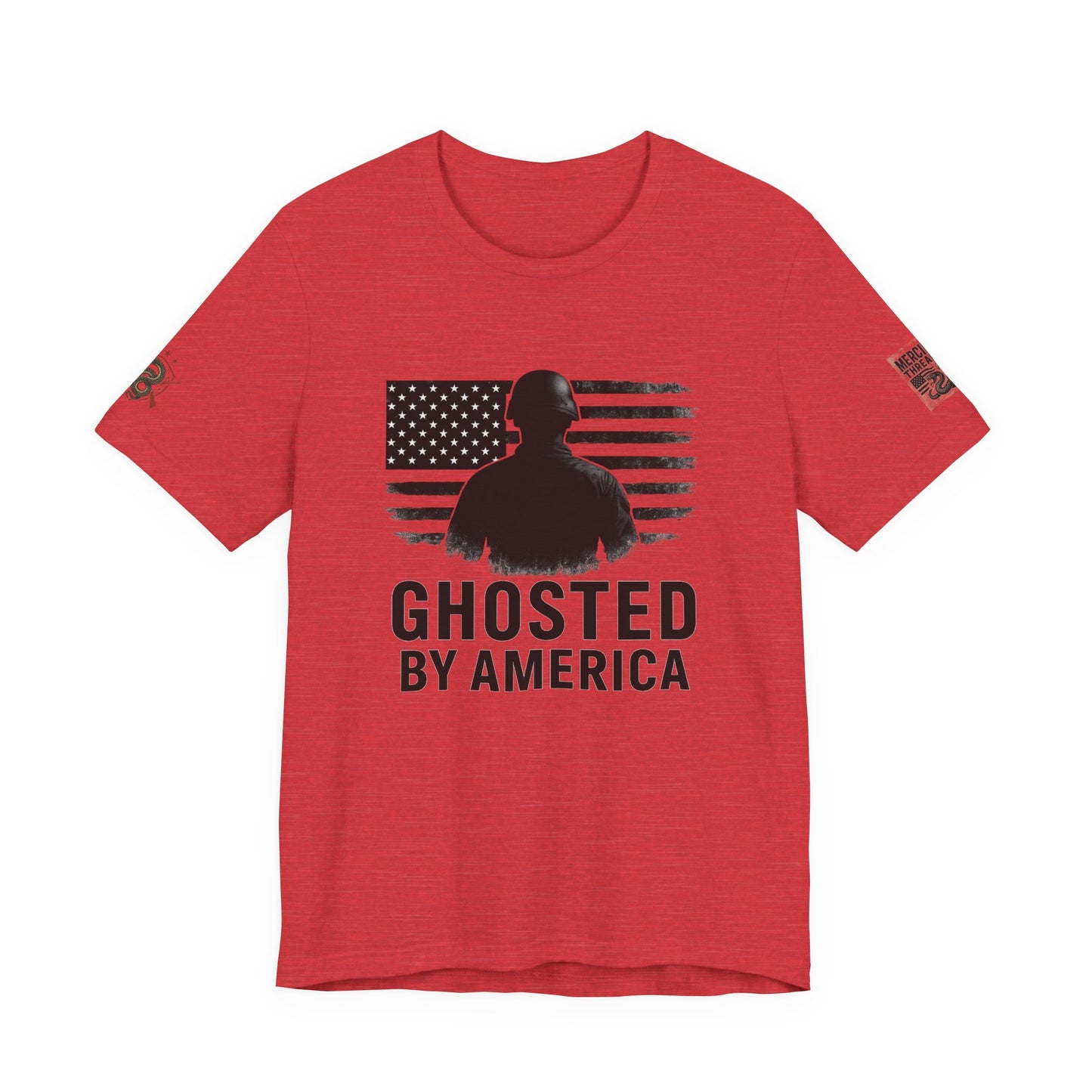 Ghosted by America™ Tee – Bold Patriotic Statement Shirt