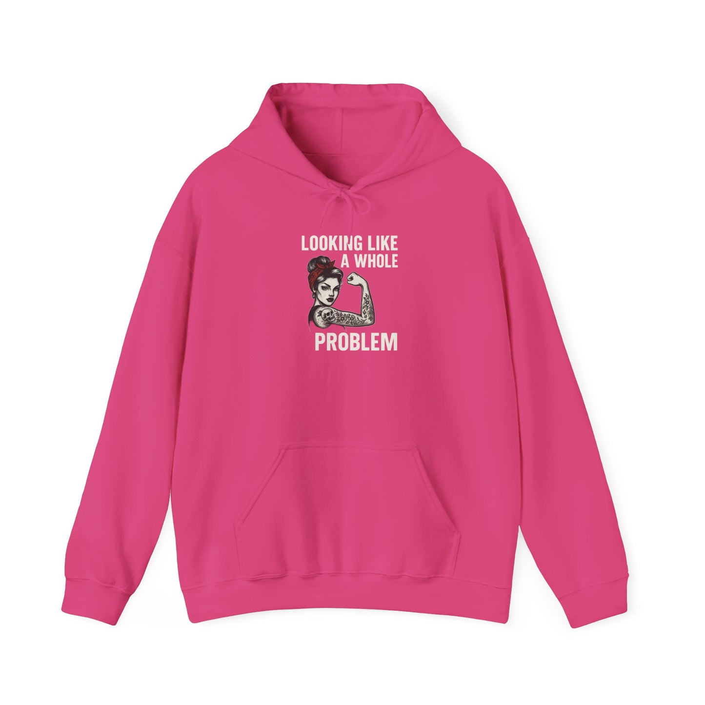 Empowering Sweatshirt - Bold Lady Design, Inspirational Hoodie, Motivational Fashion, Gift for Her, Feminist Apparel