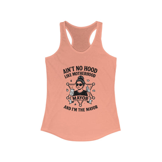 Ain’t No Hood Like Motherhood — And I’m the Mayor | Savage Mom Graphic Tee