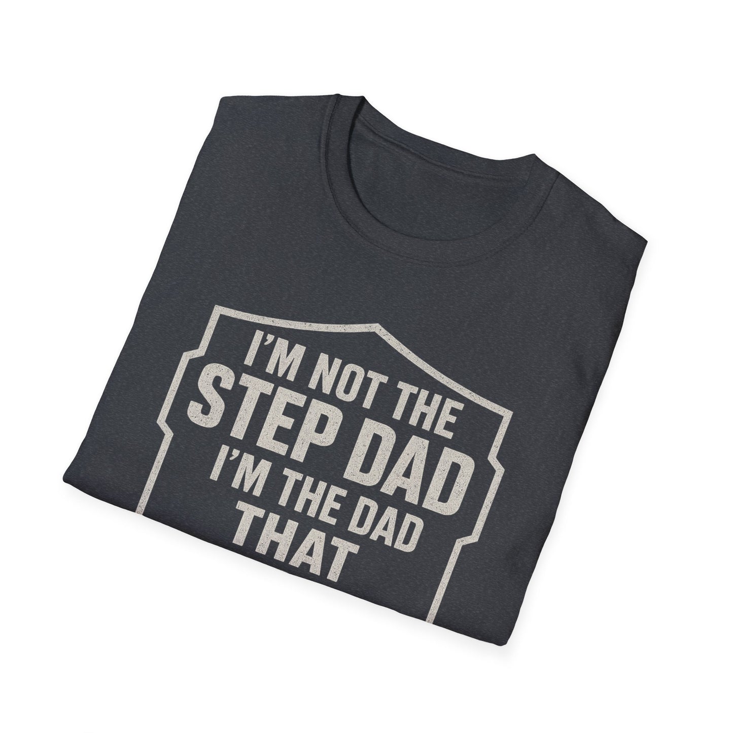 Dad That Stepped Up Shield Tee