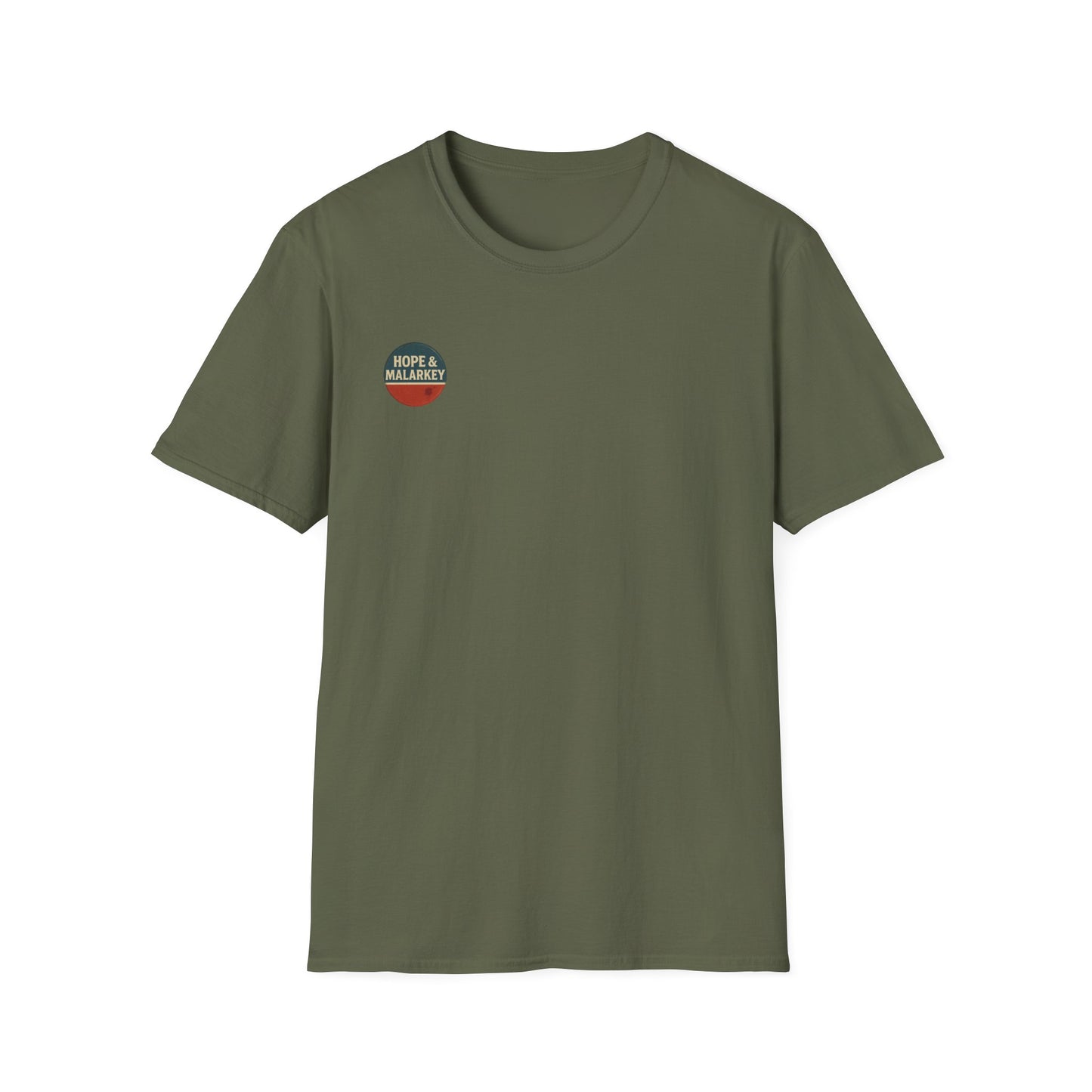 Hope & Malarkey Political Chainsaw Parody Tee