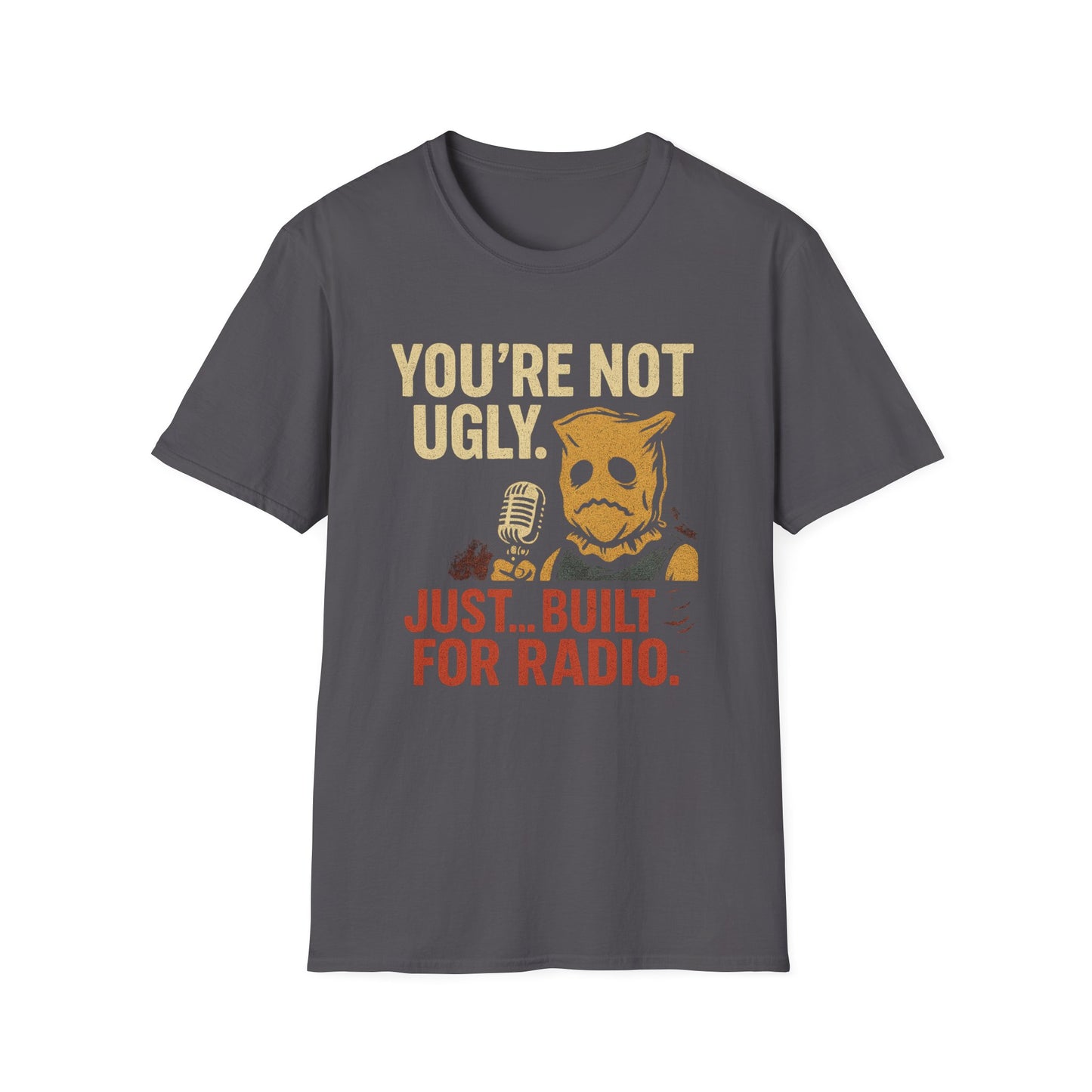 Funny Radio Humor Unisex T-Shirt, Casual Gift for Friends, Birthday Present, Comfy Everyday Wear, Ideal for Radio Lovers