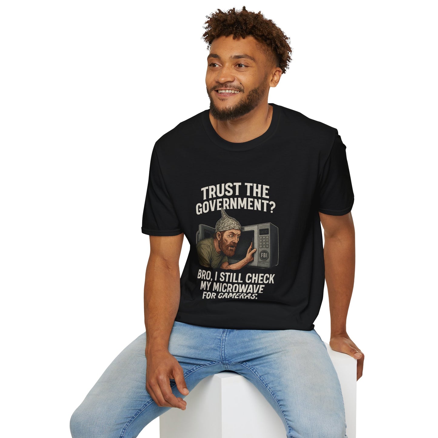 Funny Conspiracy Theory T-Shirt, Gift for Dad, Humor Tee, Unisex Casual Wear, Great for Birthdays or Holidays