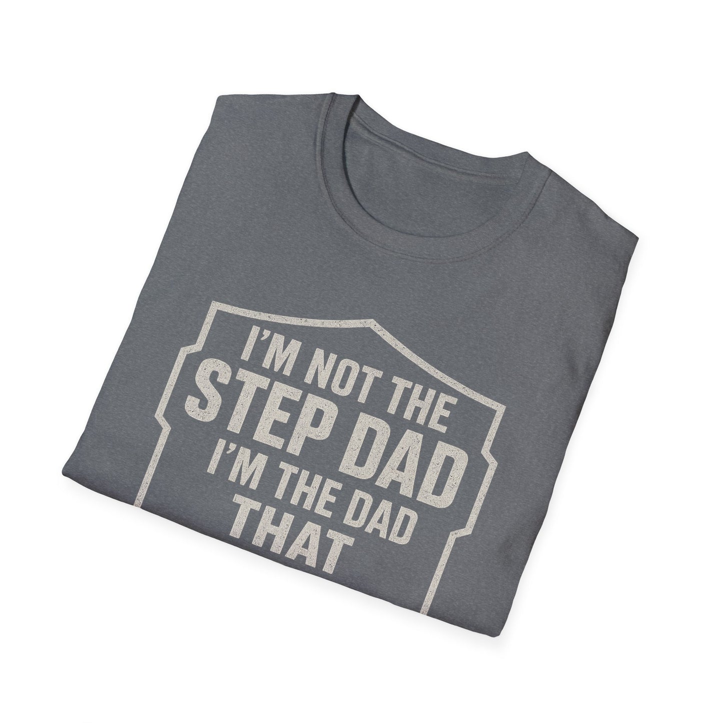 Dad That Stepped Up Shield Tee