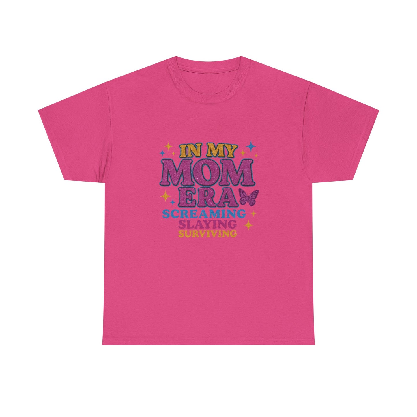 In My Mom Era – Glitter Core Chaos Tee