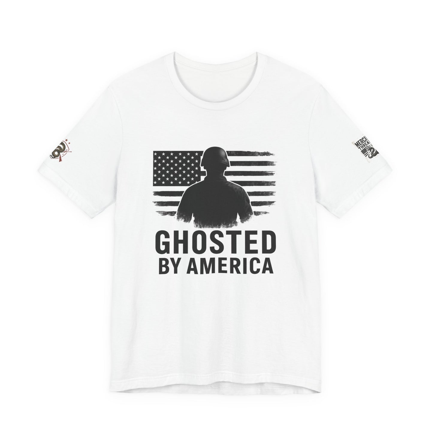 Ghosted by America™ Tee – Bold Patriotic Statement Shirt