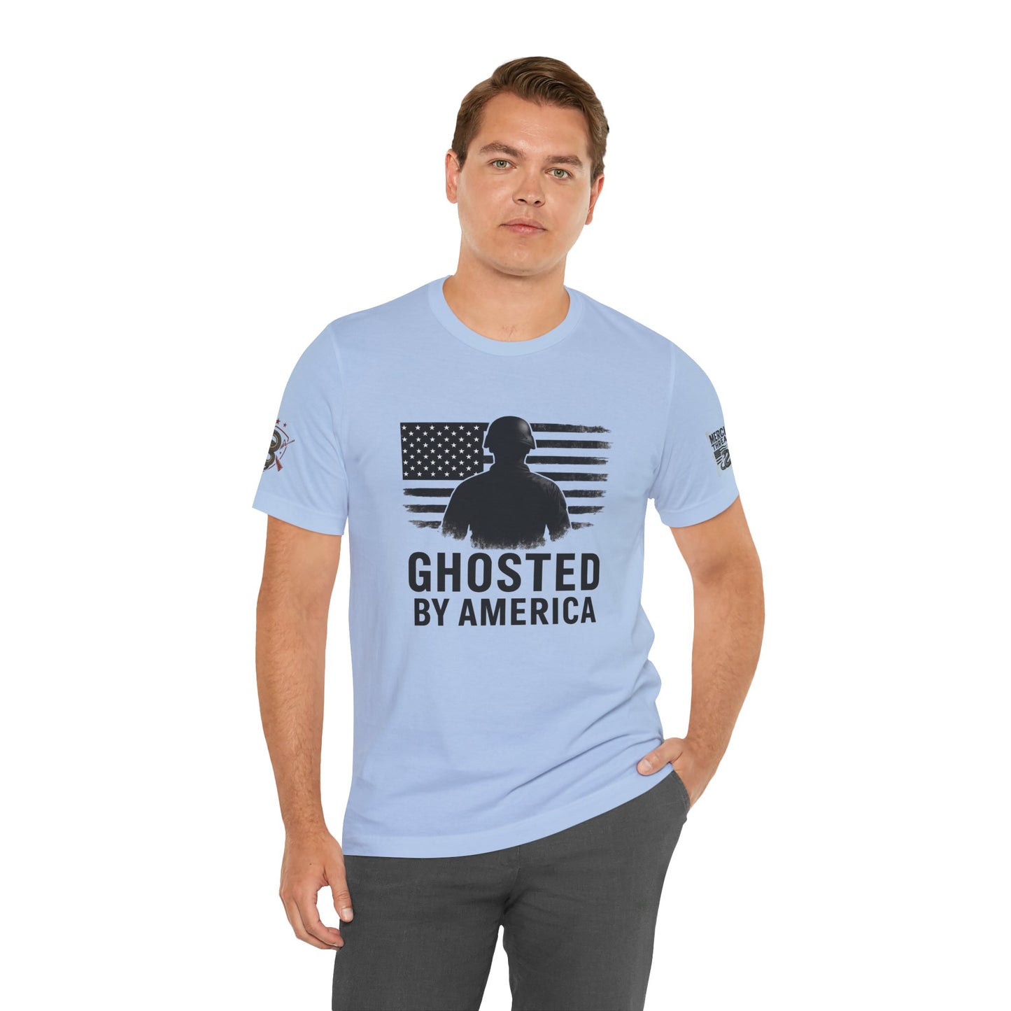 Ghosted by America™ Tee – Bold Patriotic Statement Shirt