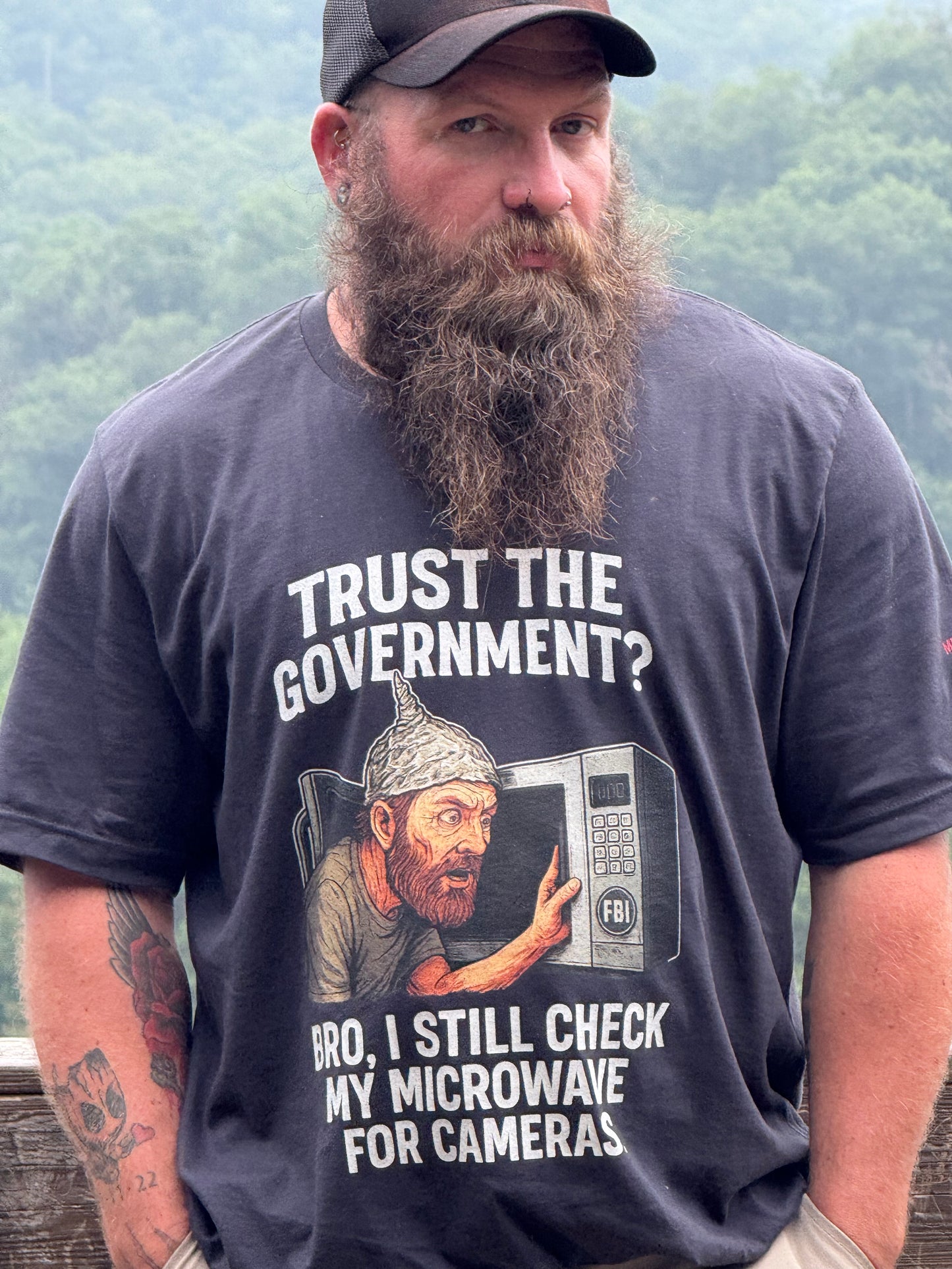 Funny Conspiracy Theory T-Shirt, Gift for Dad, Humor Tee, Unisex Casual Wear, Great for Birthdays or Holidays